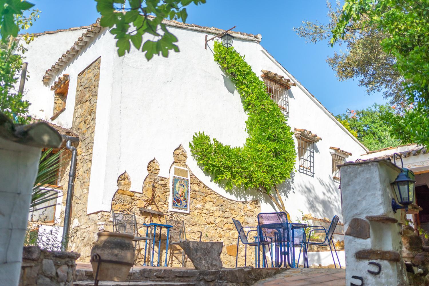 Cinco Lunas Vegetarian Guesthouse Zahara De La Sierra Exteriér fotografie